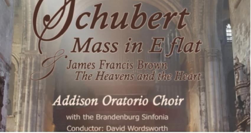 ADDISON SINGERS SPRING CONCERT - SCHUBERT MASS IN E FLAT
