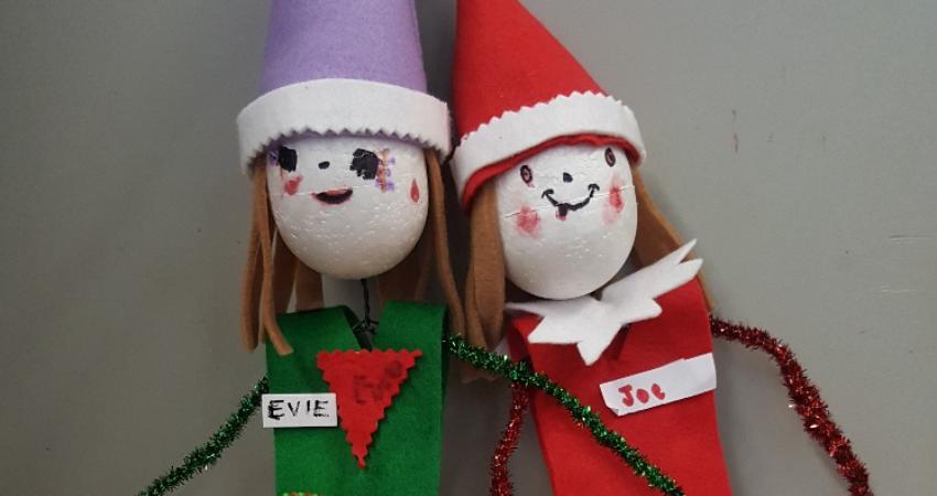 DIY Elf on a Shelf! (4yrs+)