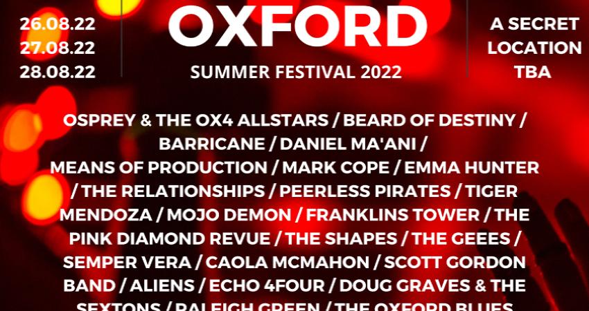 The Oxford Summer Festival 2022