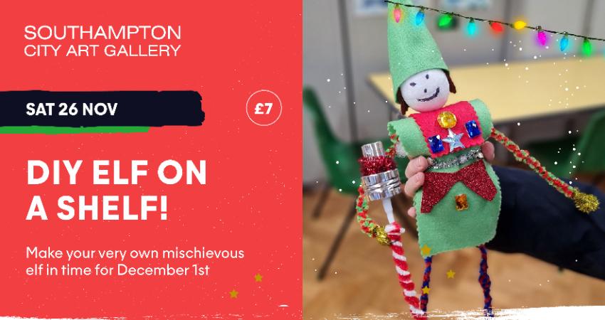 DIY Elf on a Shelf! (4yrs+)