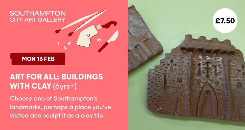 Art for All: Buildings with Clay Family Workshop