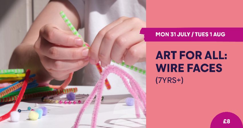 Art for All: Wire Faces