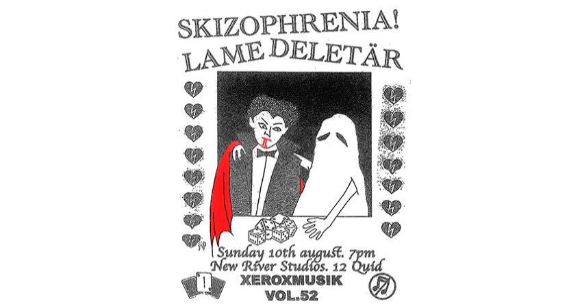 SKIZOPHRENIA! / DELETÄR / LAME AT NEW RIVER STUDIOS