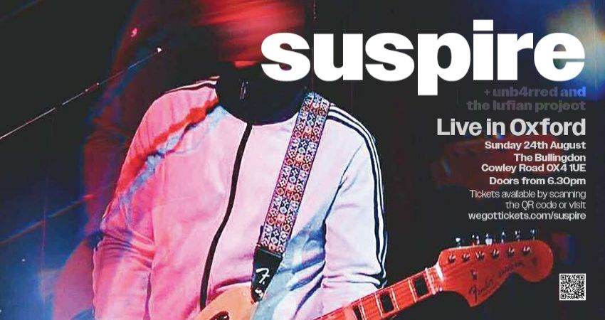 SUSPIRE BANK HOLIDAY EP RELEASE SHOW 