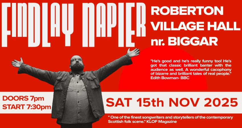 FINDLAY NAPIER AT ROBERTON VILLAGE HALL 