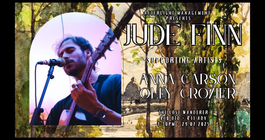 AFTERLIGHT MANAGEMENT PRESENTS: JUDE FINN 