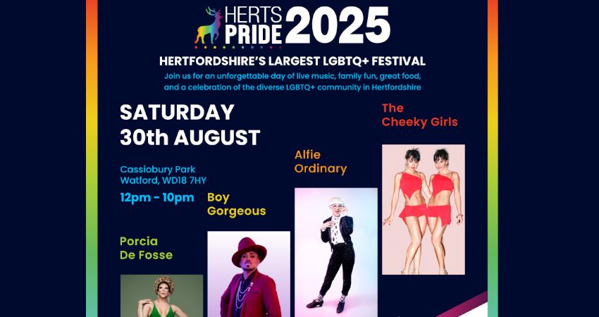 HERTS PRIDE 2025 