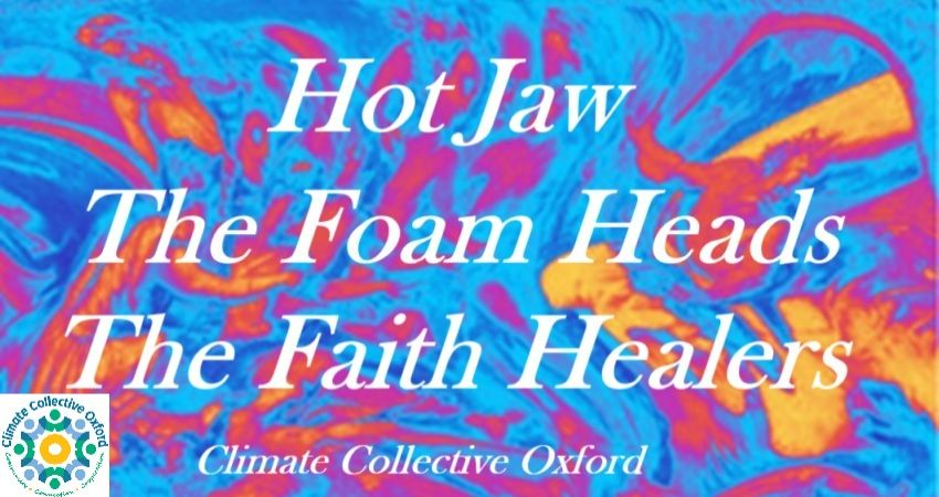 THE FOAM HEADS presenting HOT JAW and THE FAITH HEALERS