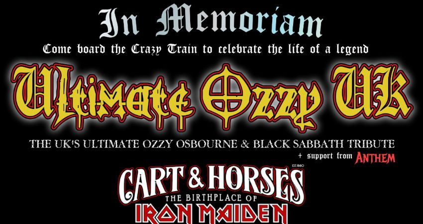 ULTIMATE OZZY U.K. RETURN TO STRATFORD 