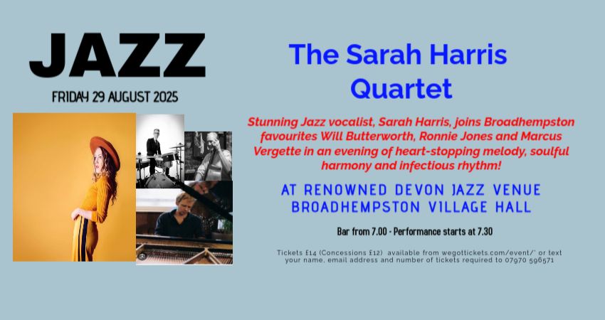 The Sarah Harris Quartet
