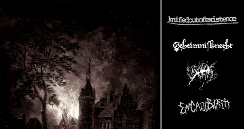 Knifedoutofexistence, Geheimnisknecht, Sacred Noose & En Caul Birth