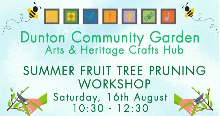 Summer Fruit Tree Pruning Workshop