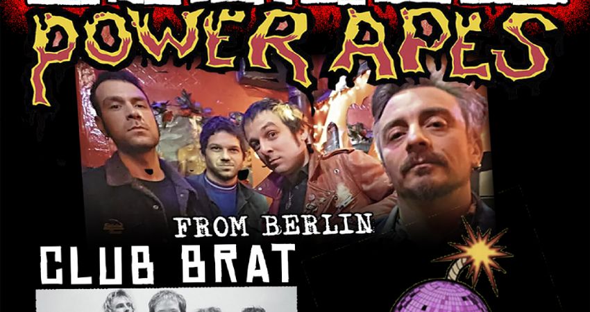 SHAKE SOME ACTON #118. POWER APES , CLUB BRAT , GLITTERBOMBS 