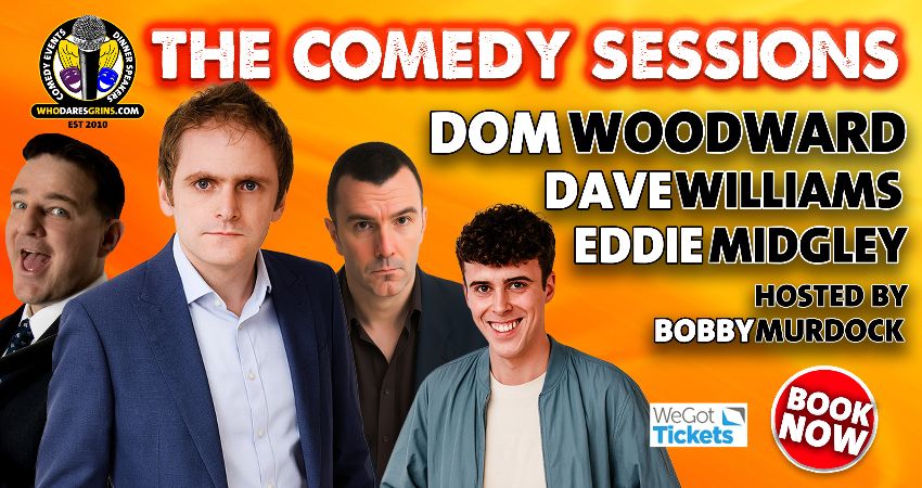 COMEDY NIGHT LIVE WITH HEADLINER DOM WOODWARD 