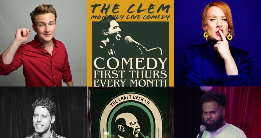 COMEDY AT THE CLEM LIMEHOUSE E14 : TOM HOUGHTON , SARA BARRON, & MORE 
