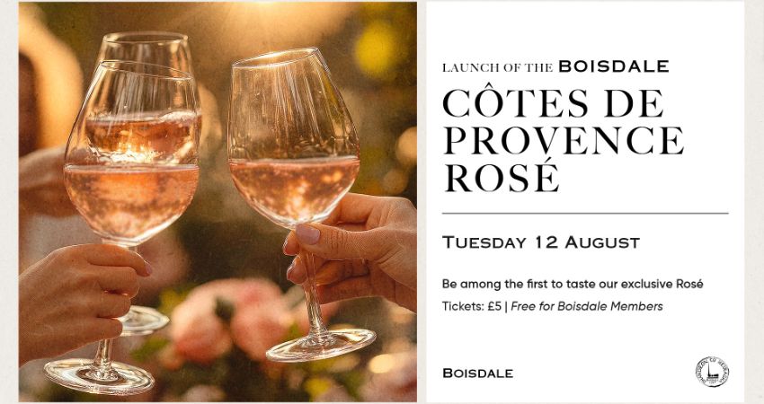 Launch of Boisdale Cotes de Provence Rosé
