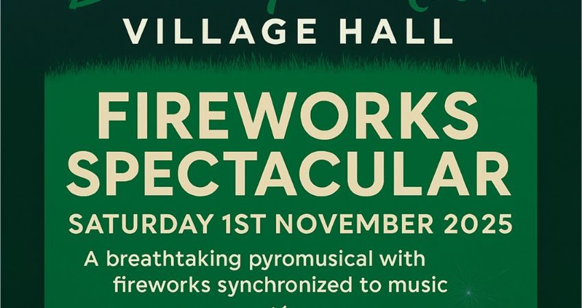 BIDDULPH MOOR VILLAGE HALL - GOLDEN ANNIVERSARY PYROMUSICAL 