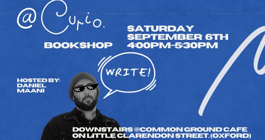 POETRY WORKSHOP WITH DANIEL MA'ANI 
