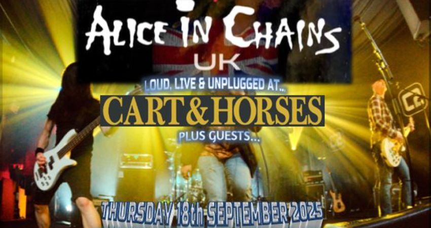 Alice in Chains UK - live at The Cart & Horses, London