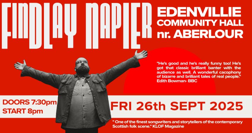 Findlay Napier @ Edenvillie Community Hall