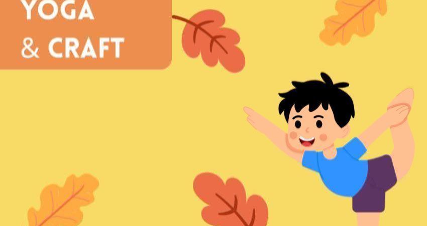 Toddler yoga and craft 