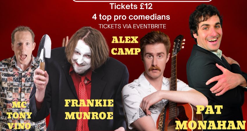 Elland Comedy Club @ The Rex , Friday 26th September 2025 