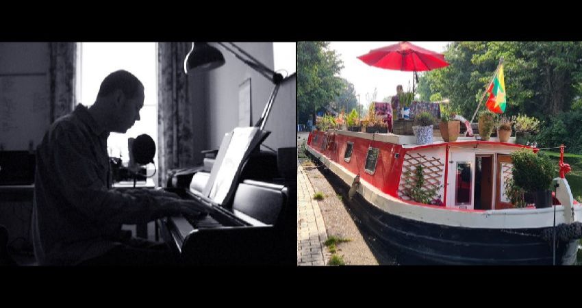 Jim Blackmann aboard the Freedom Boat