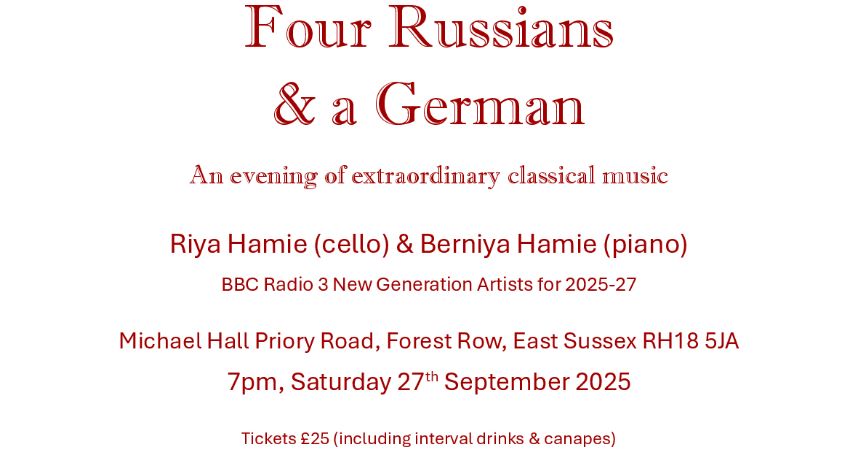 Four Russians & a German - a Long Room Music Production