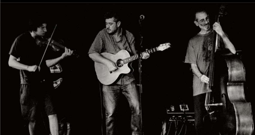Jez Hellard & Nye Parsons of The Djukella Orchestra. 