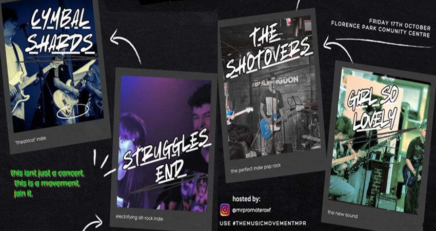 Struggles End - Cymbal Shards - The Shotovers - Girl So Lovely