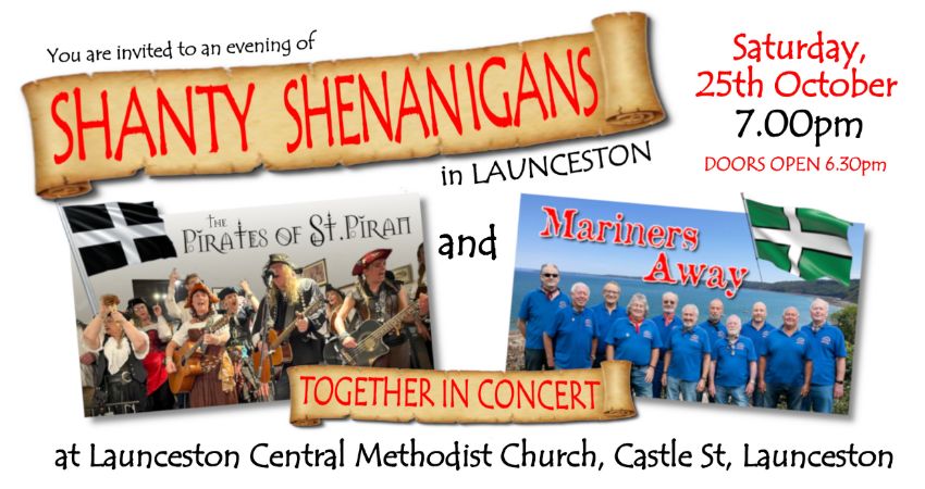 LAUNCESTON SHANTY SHENANIGANS