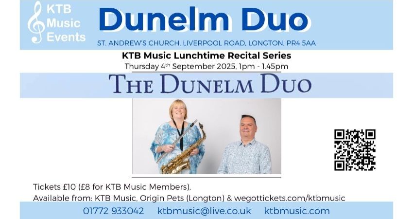 Dunelm Duo - KTB Music Lunchtime Recital Series 