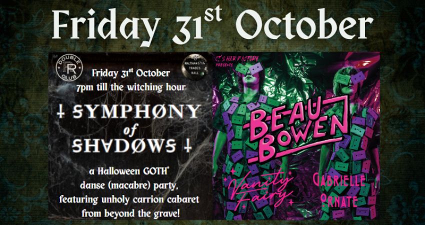 Symphony Of Shadows and It's Her Factory Presents... Beau Bowen 
