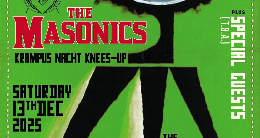 The Masonics & Spinout Nuggets present Krampus Nacht Knees Up 