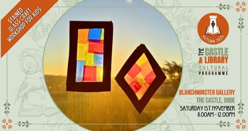 Make your own Stained Glass Window Display 