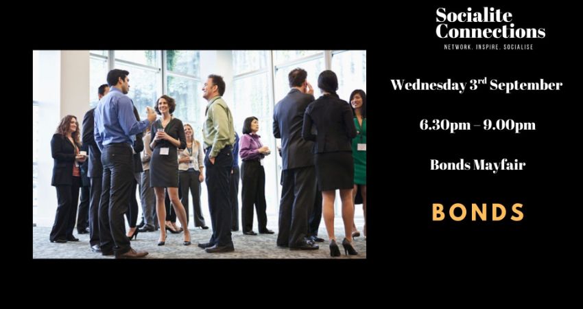 Business Networking for Investors, Entrepreneurs, Startups at Bond Mayfair 