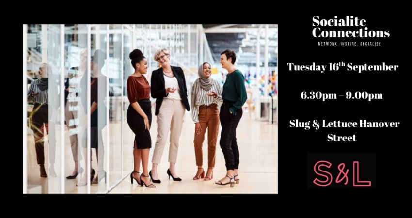 Women in Business, Startups, Professionals Networking at Slug & Lettuce Hanover Street