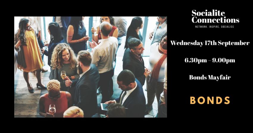 Health Care & Wellness Industry Networking at Bonds Mayfair 
