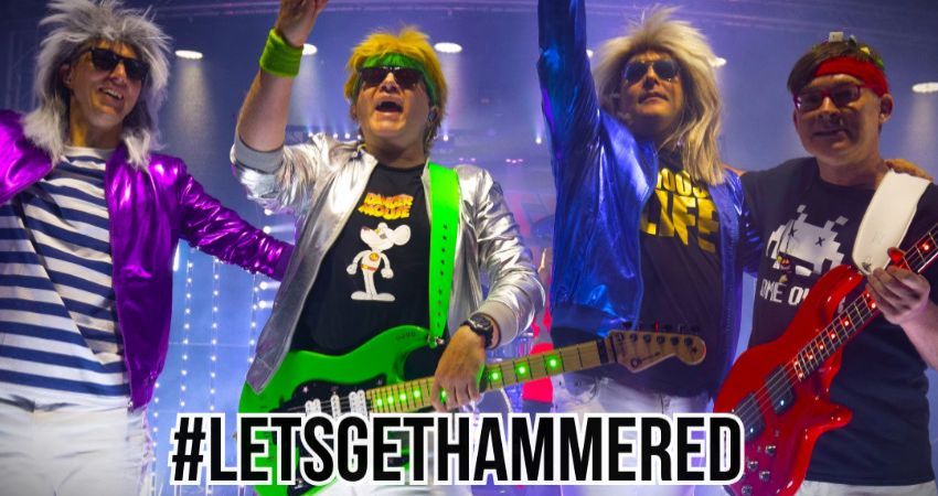 80s night with Sledgehammer at Langdale Hall, Witney