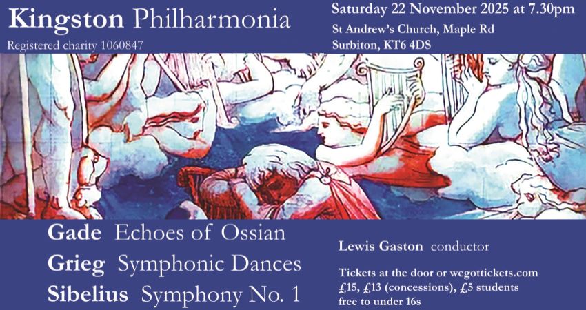 Kingston Philharmonia Autumn 2025 Concert 