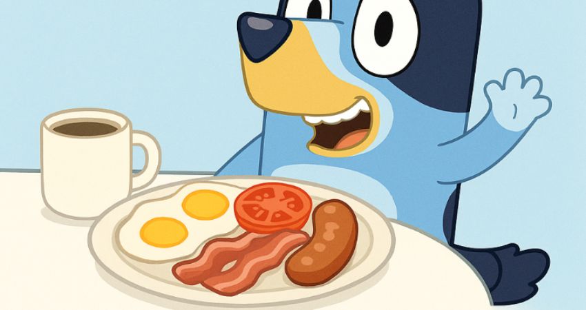Messy Church- Breakfast with Bluey
