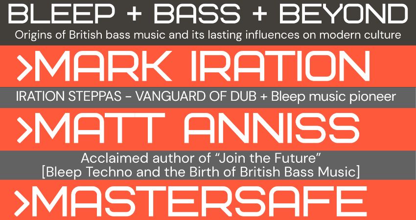 BLEEP + BASS + BEYOND