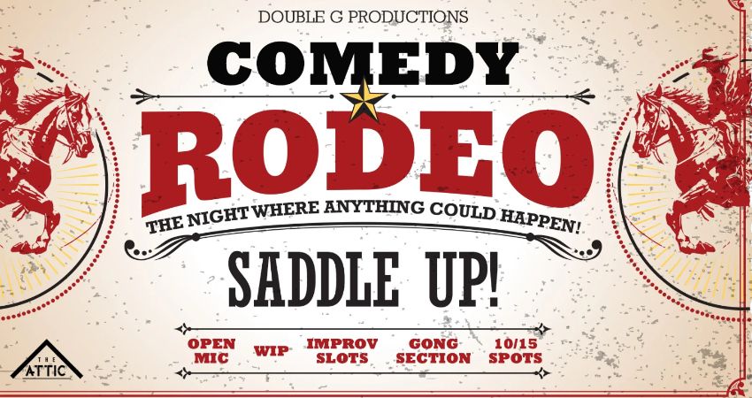 Comedy Rodeo at The Attic! 