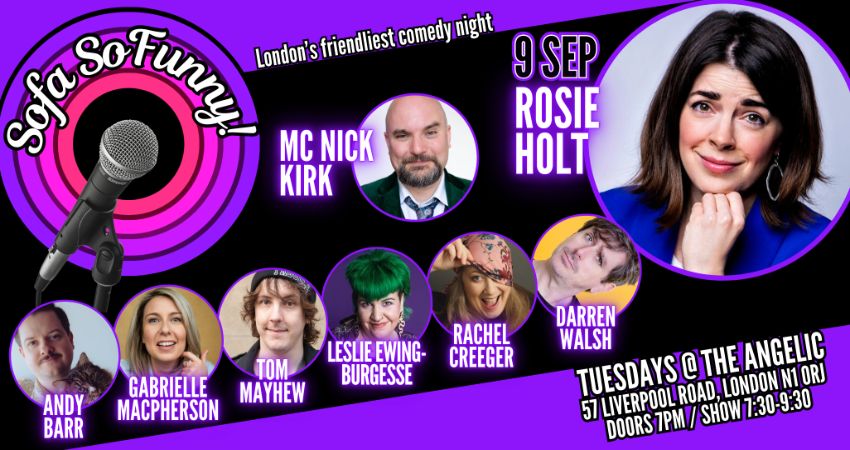 Sofa SoFunny! featuring ROSIE HOLT & friends 