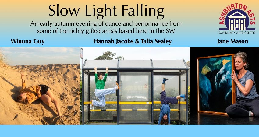 Slow Light Falling:  Winona Guy, Hannah Jacobs & Talia Sealey and Jane Mason 