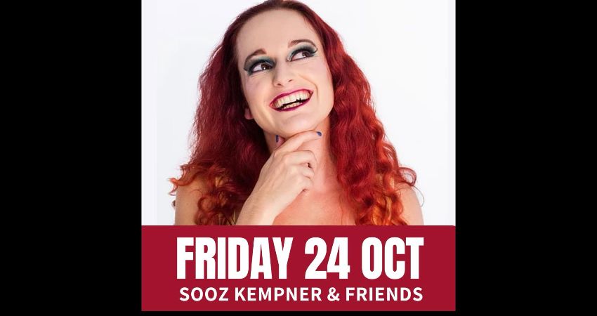 Friday Comedy with Sooz Kempner & Friends 