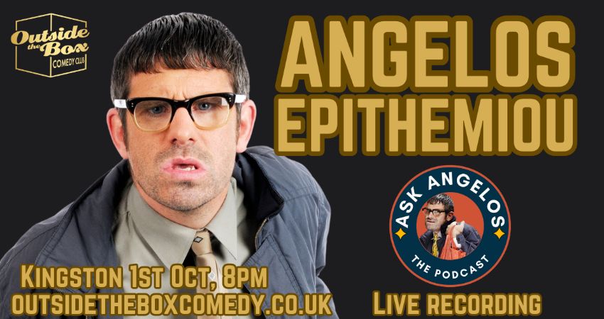 NGELOS EPITHEMIOU with ASK ANGELOS - The Podcast. Live recording 
