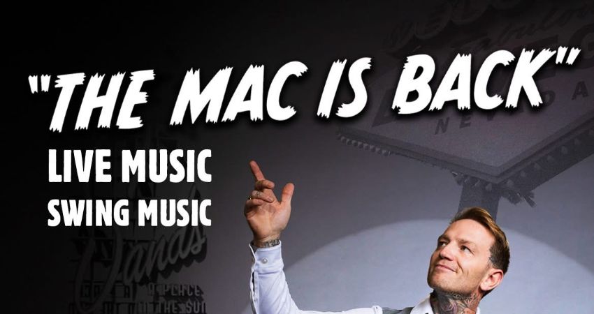 Mac The Swing Singer Live 