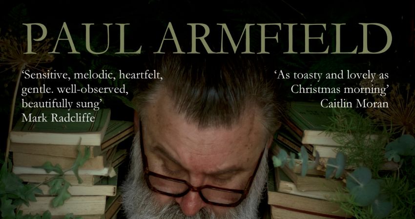 Paul Armfield - Songs For Bibliophiles Tour 2025 
