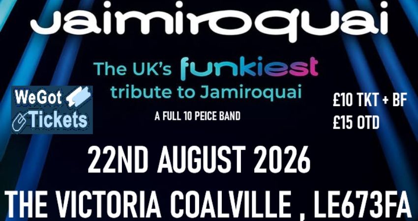 JAIMIROQUAI FULL 10 PEICE TRIBUTE BAND 